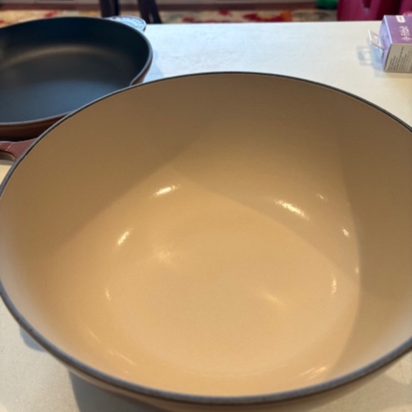 Le Creuset Chestnut Brown #26 Soup Pot/Bouillabaisse Pot - Picture 8 of 9